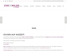 Tablet Screenshot of evadewilde.at